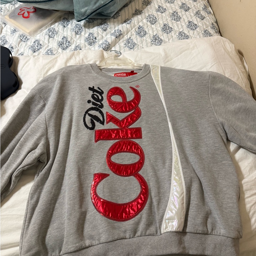 Queen of Sparkles Diet Coke Sweatshirt